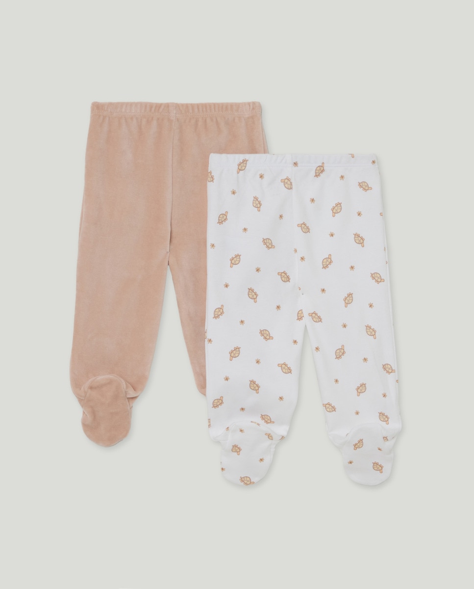 Pack de dos polainas de bebé niña · Cotton Juice · El Corte Inglés
