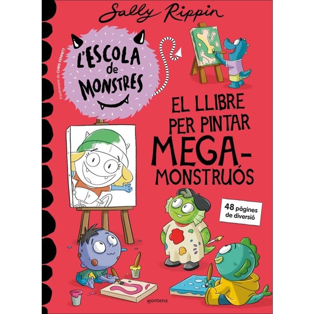 Imagem 0 de L'Escola de Monstres - El llibre per pintar megamonstruós (Capa mole)