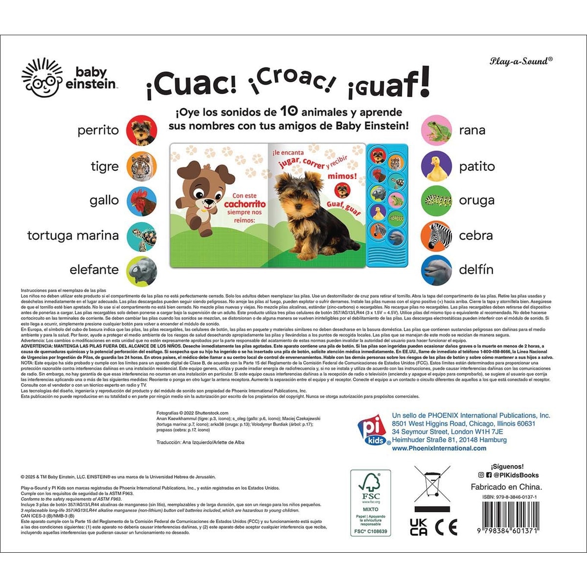 ANIMALES ASOMBROSOS BABY EINSTEIN 2