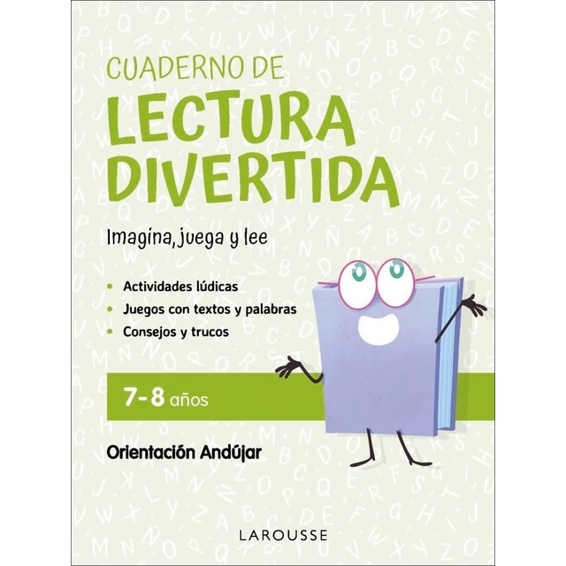 Imagen 0 de Cuaderno de lectura divertida 7-8 años: Imagina, juega y lee con Orientación Andújar