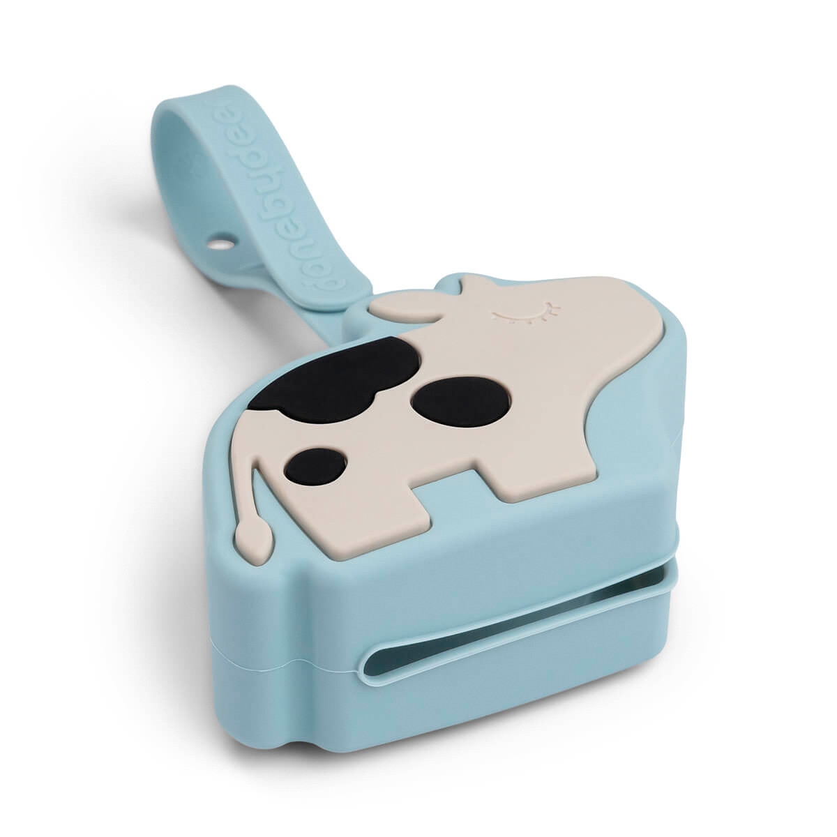 Portachupetes de silicona Done by Deer Azul claro-2