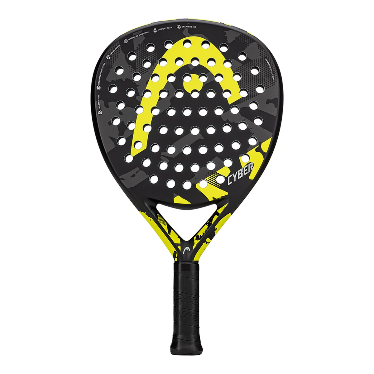 Raquete de Padel Cyber 2025 Preto / Cinzento-1