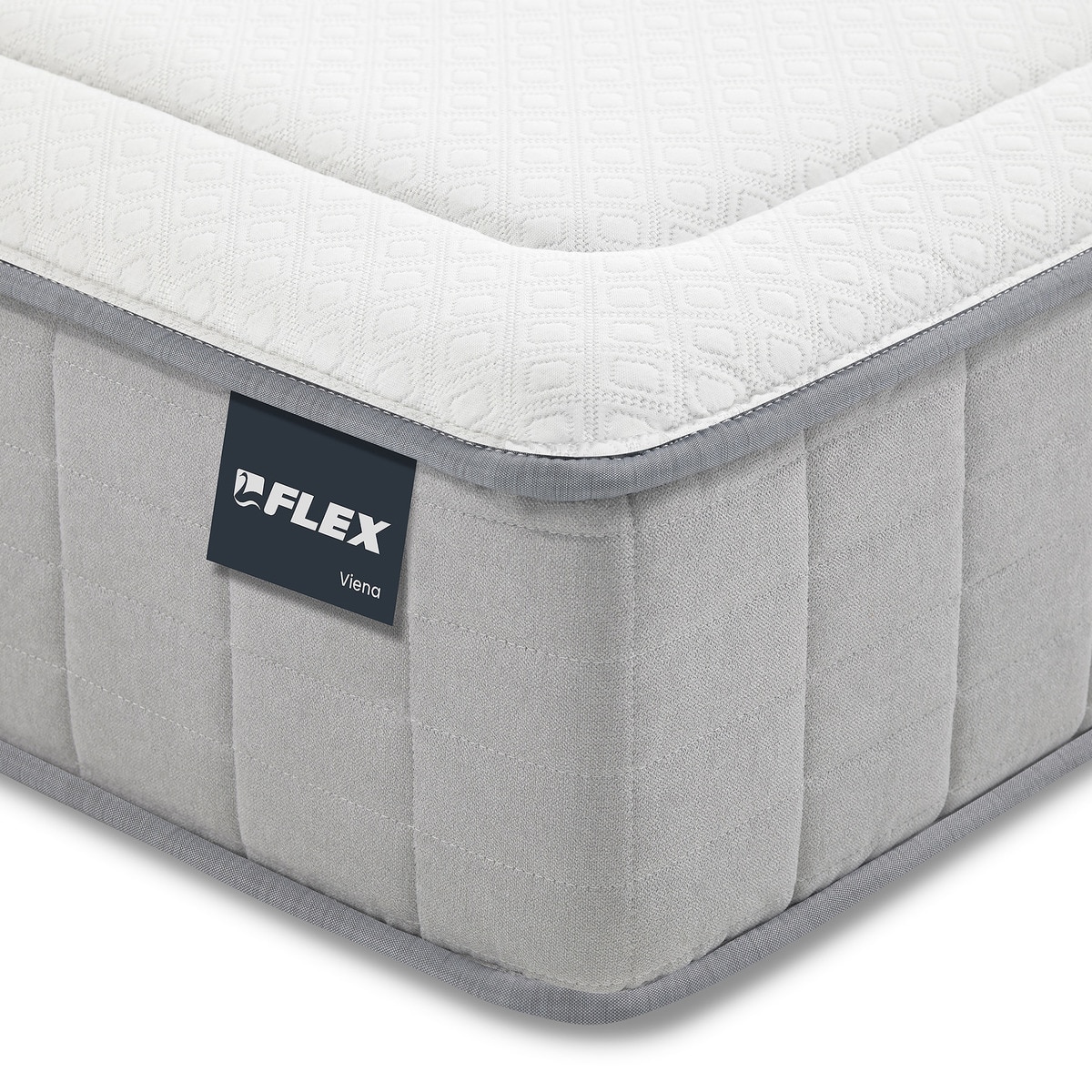 Colchón de muelles ensacados Pocket Premium® Viena Flex Blanco-2