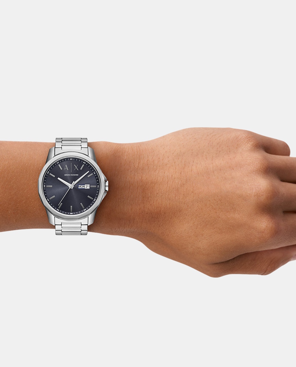 Reloj de hombre AX1767 de acero Azul-6