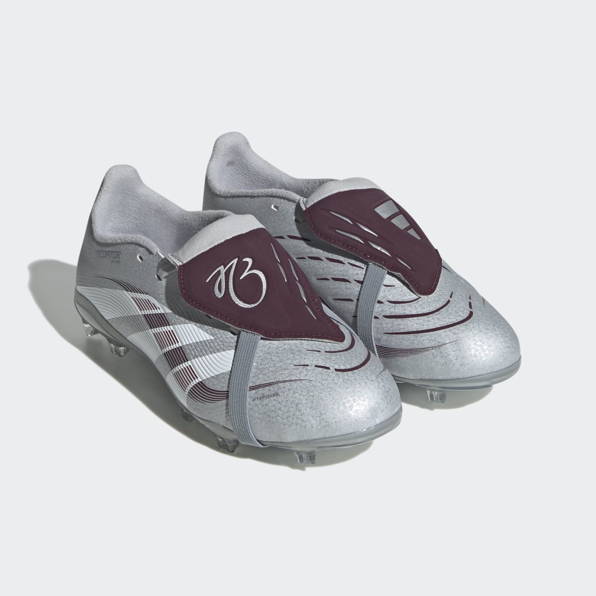 Chuteiras de Futebol Turf de Criança Predator League JB Prata-2