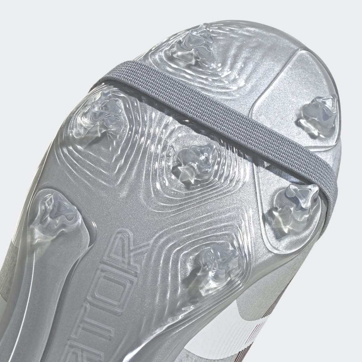 Chuteiras de Futebol Turf de Criança Predator League JB Prata-8