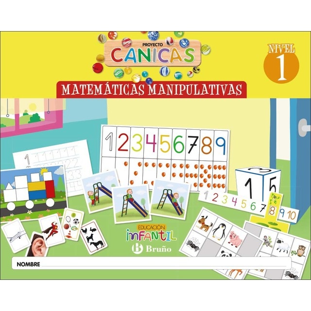 Imagen 0 de EI. Matemáticas manipulativas. Proyecto Canicas Nivel 1