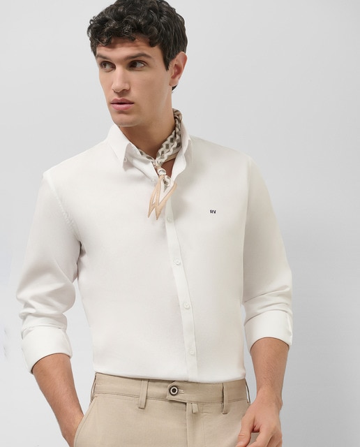 Imagem 0 de Camisa Casual Regular Fit com Estrutura