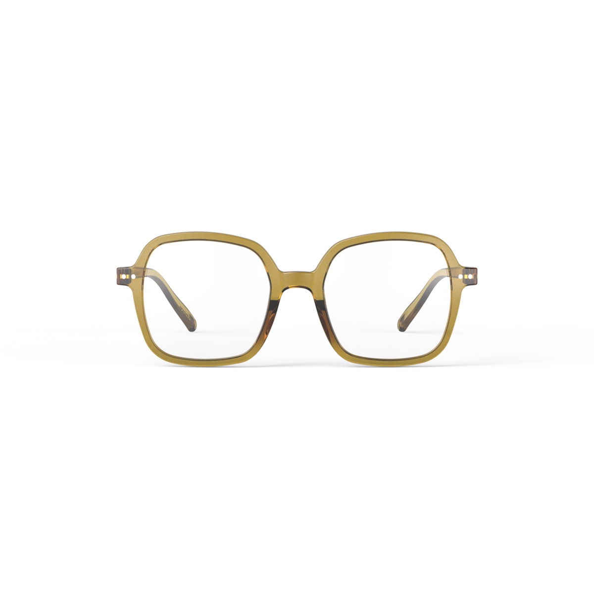 Óculos de Leitura #Office em Forma de Trapézio - Verde Golden 1