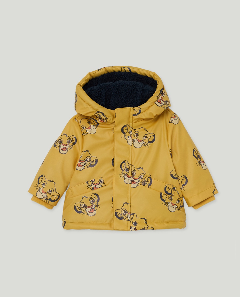 Parka Engomada de Bebé da Licença O Rei Leão 300 Amarelo-1