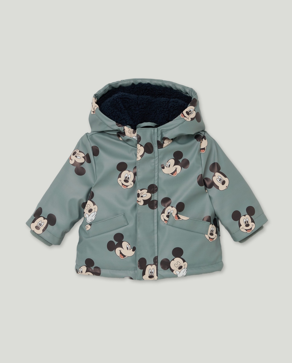 Parka Engomada de Bebé Licença Mickey Sabão-1