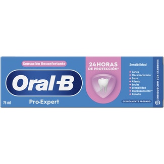 pasta de dientes Pro-Expert Sensibilidad sabor menta suave tubo 75 ml protege frente a la sensibilidad dental - Oral B