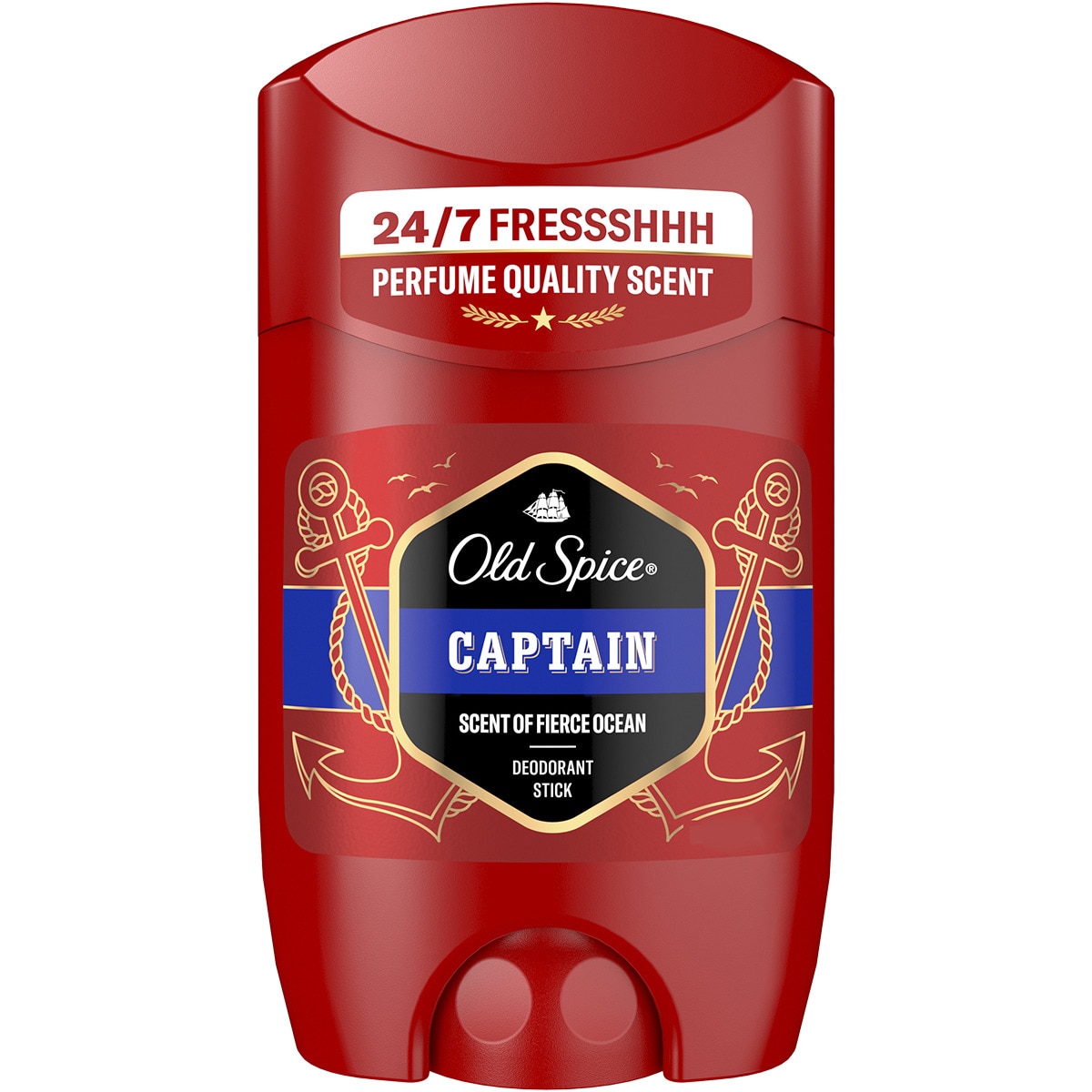 desodorante Captain en stick 48h 0% sales de aluminio envase 50 ml