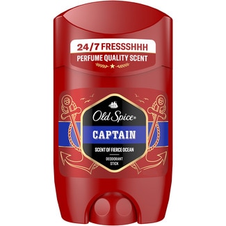 desodorante Captain en stick 48h 0% sales de aluminio envase 50 ml - Old Spice