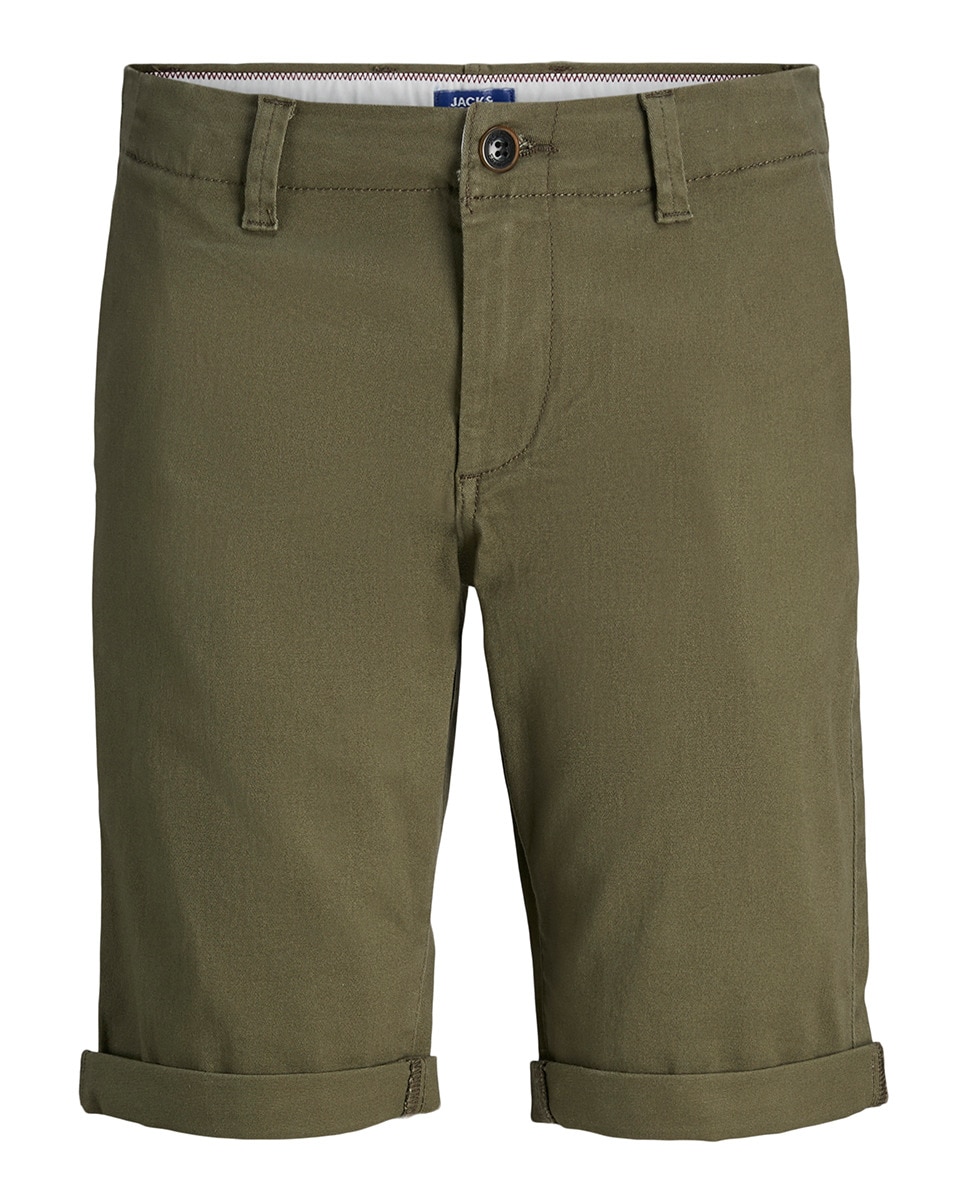 Calções Chino Verde-militar-7