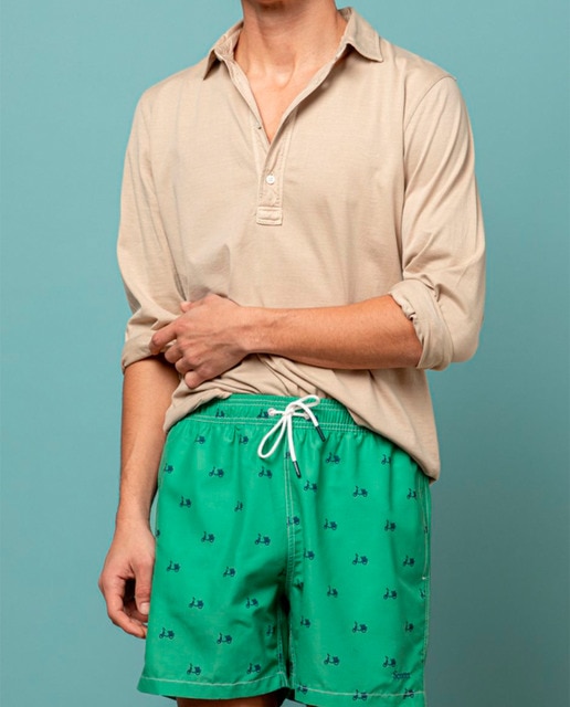 Imagen 0 de Bañador logo verde