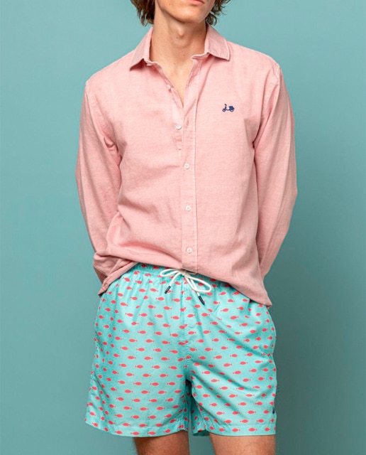 Imagen 0 de Bañador fish turquesa