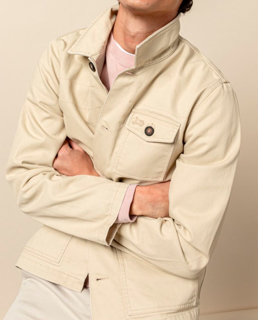 Imagen 0 de Chaqueta worker beige claro