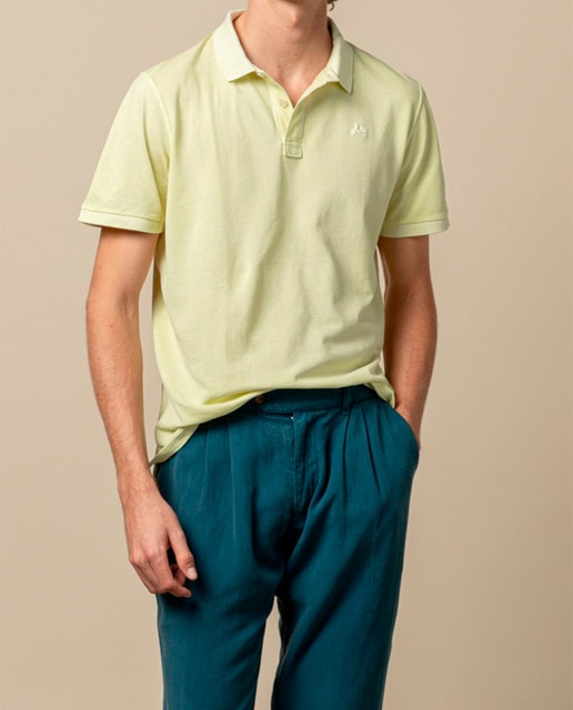 Imagen 0 de Polo garment amarillo fluor