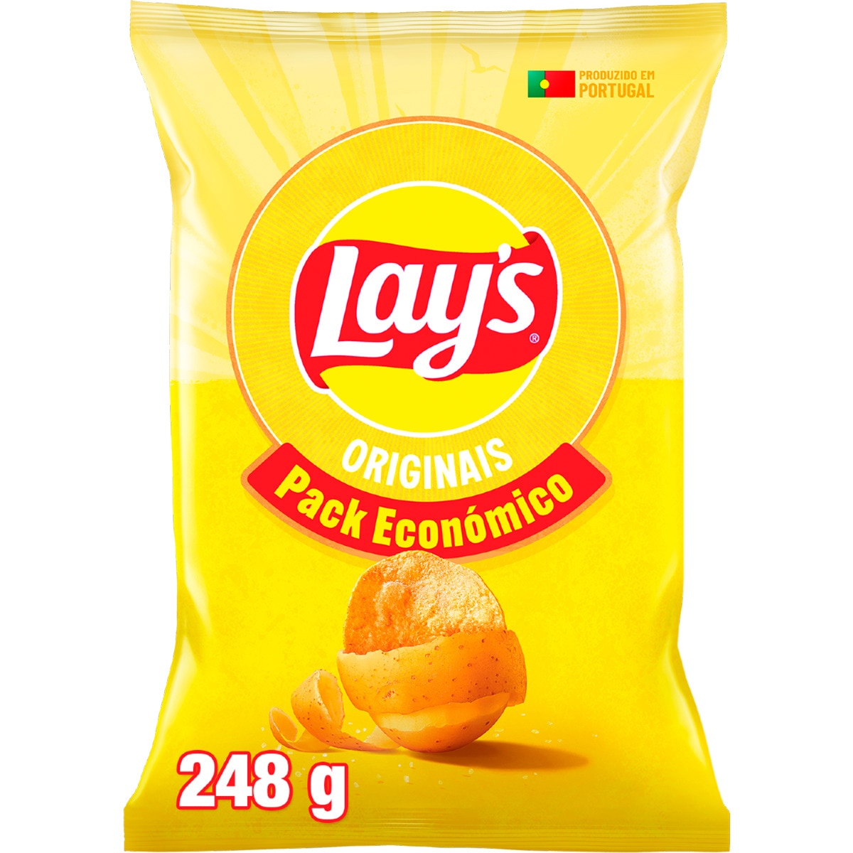 Batatas Fritas Originais embalagem 248 g