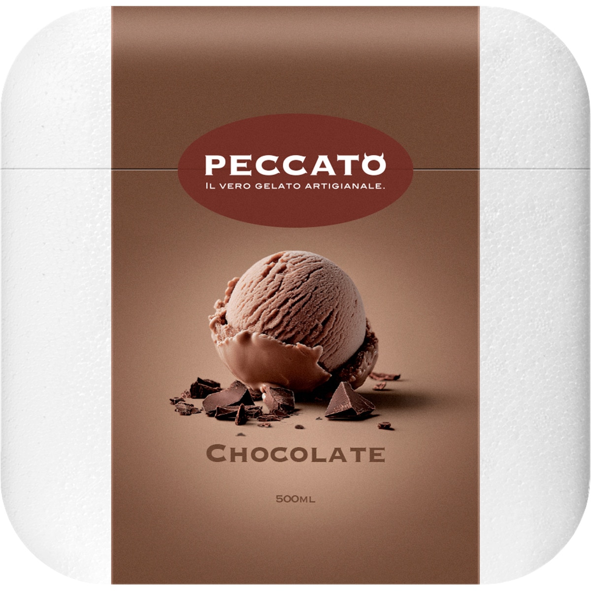 Gelado de Chocolate embalagem 500 ml