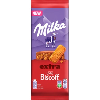 Chocolate Milka Biscoff tablete 190 g - Milka