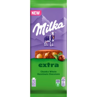 Chocolate de Avelãs tablete 190 g - Milka