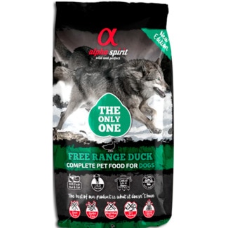 Alimento Seco para Cão sabor Pato embalagem 3 kg - Alpha Spirit