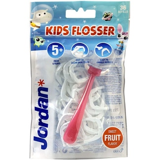 Fio Dental para Criança Flosser embalagem 36 unidades - Jordan
