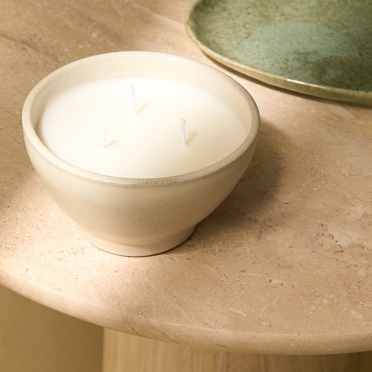 Vela aromática en cuenco gris Citronella El Corte Inglés Gris-1