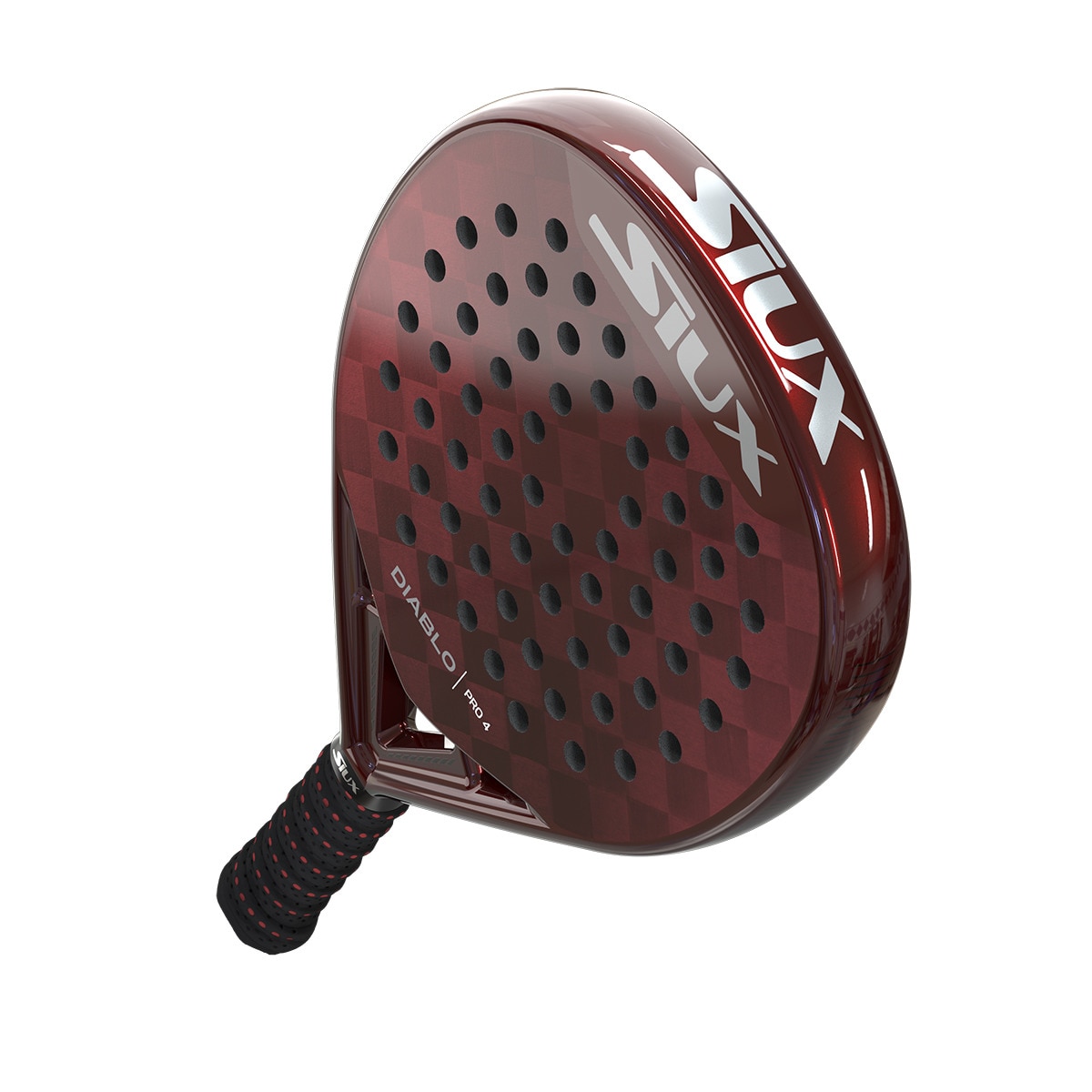 Raquete de Padel Diablo Pro 4 Preto / Vermelho-9