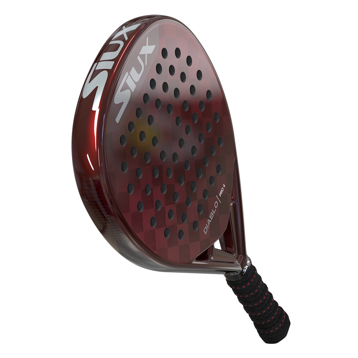 Raquete de Padel Diablo Pro 4 Preto / Vermelho-8