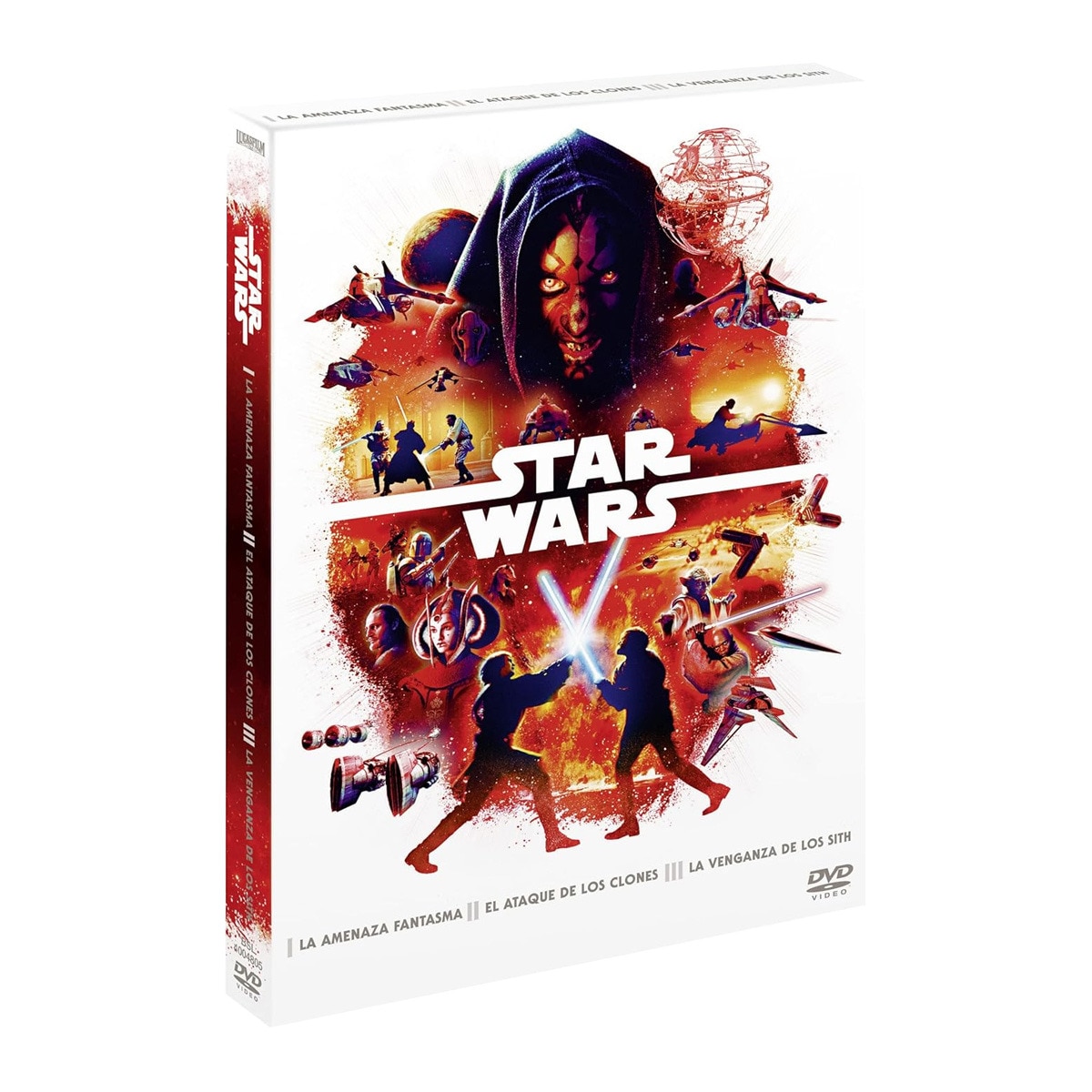Imagen 0 de Star Wars: Episodios 1-3 (DVD)