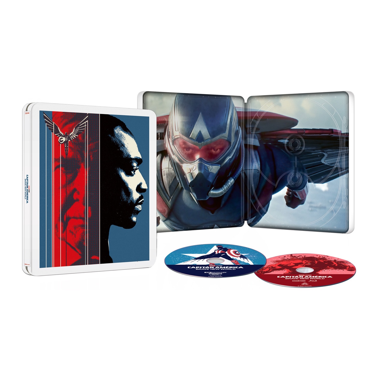Capitán América: Brave new world (Edición Metálica) (4K Ultra HD + Blu-Ray) 2