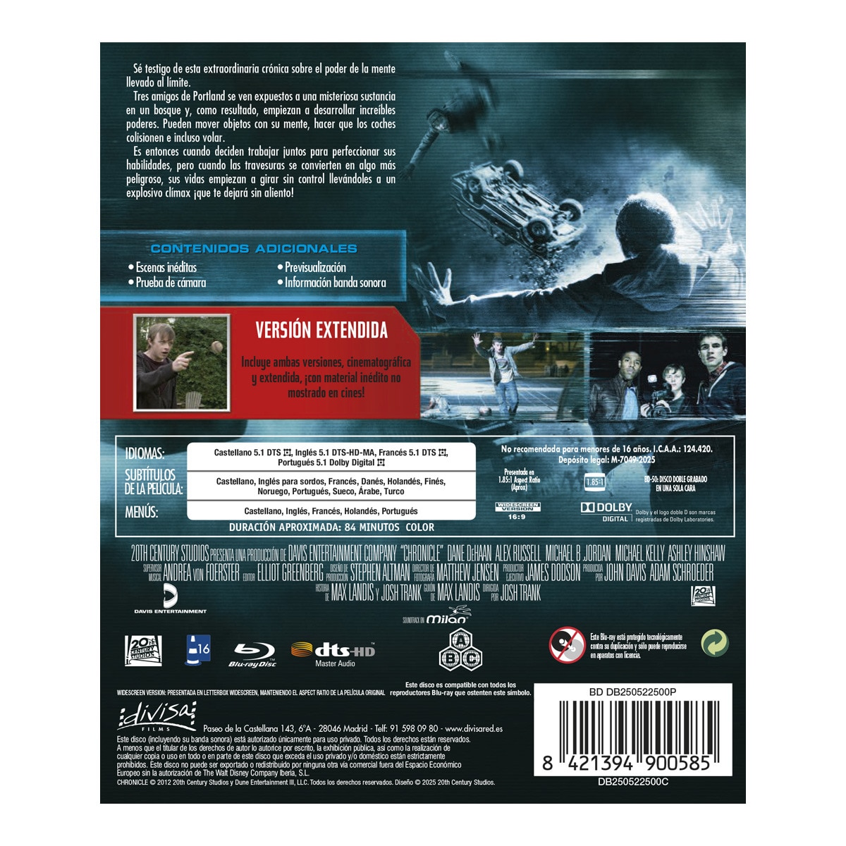 Chronicle (Blu-Ray) 2