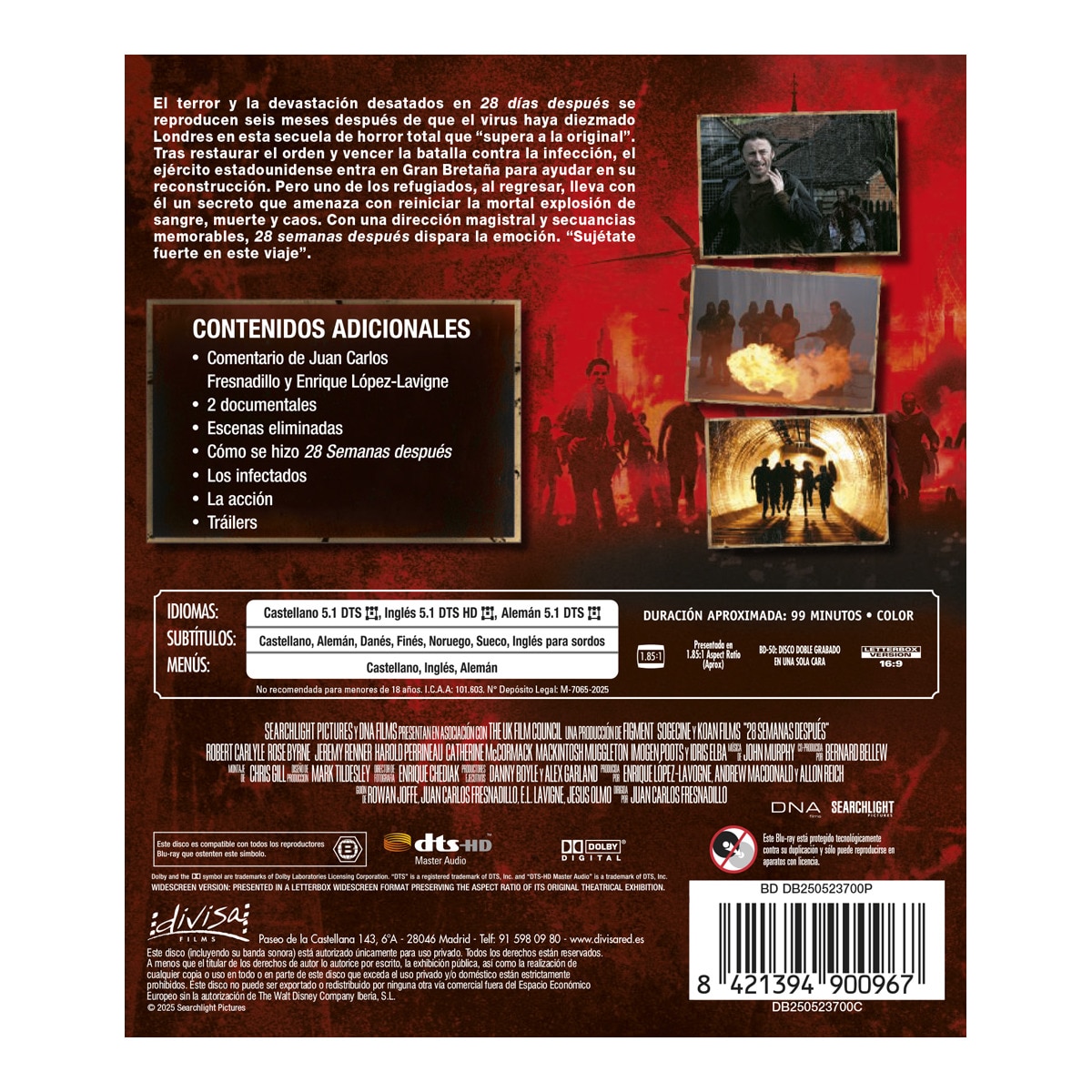 28 semanas después (Blu-Ray) 2