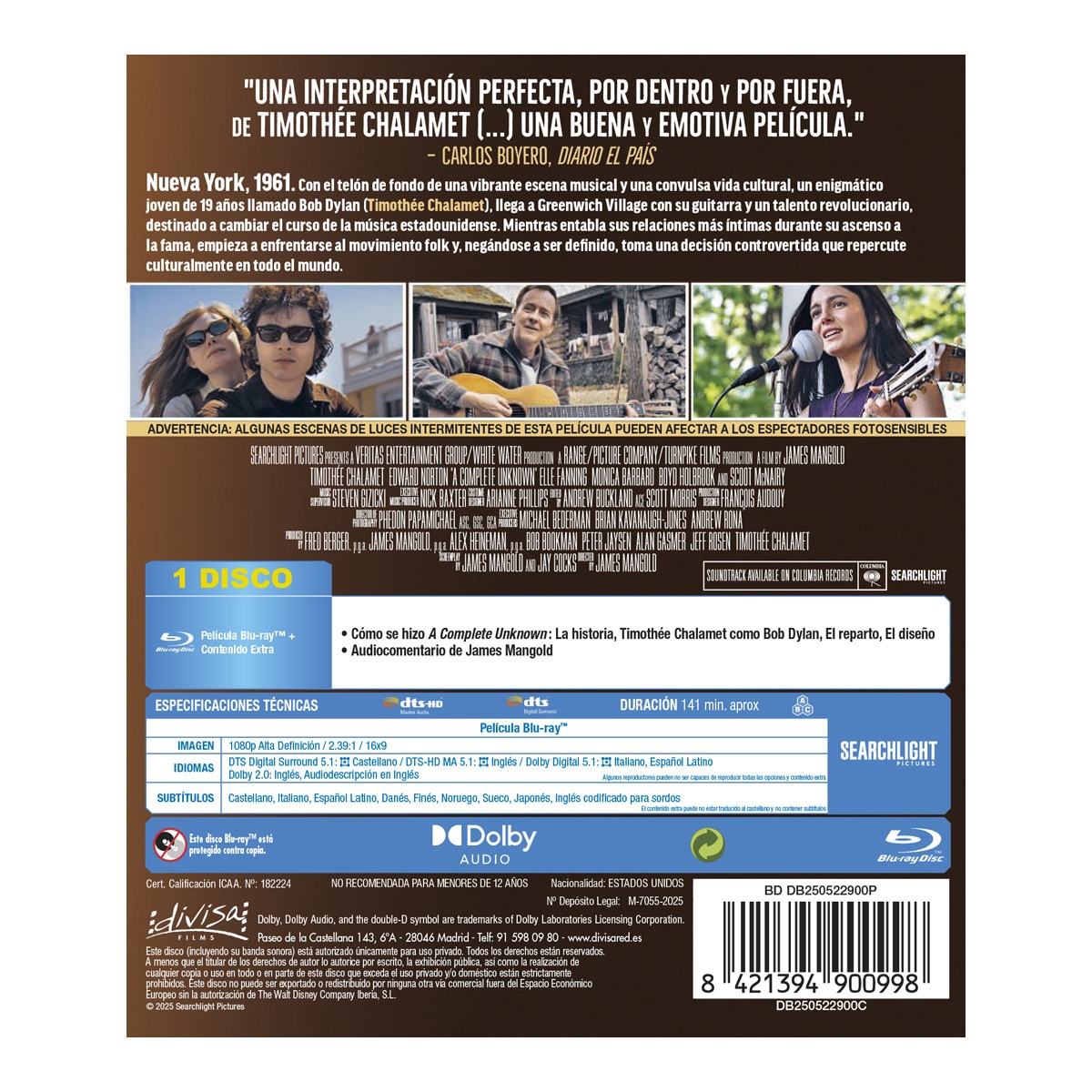 A complete unknown (Blu-Ray) 2