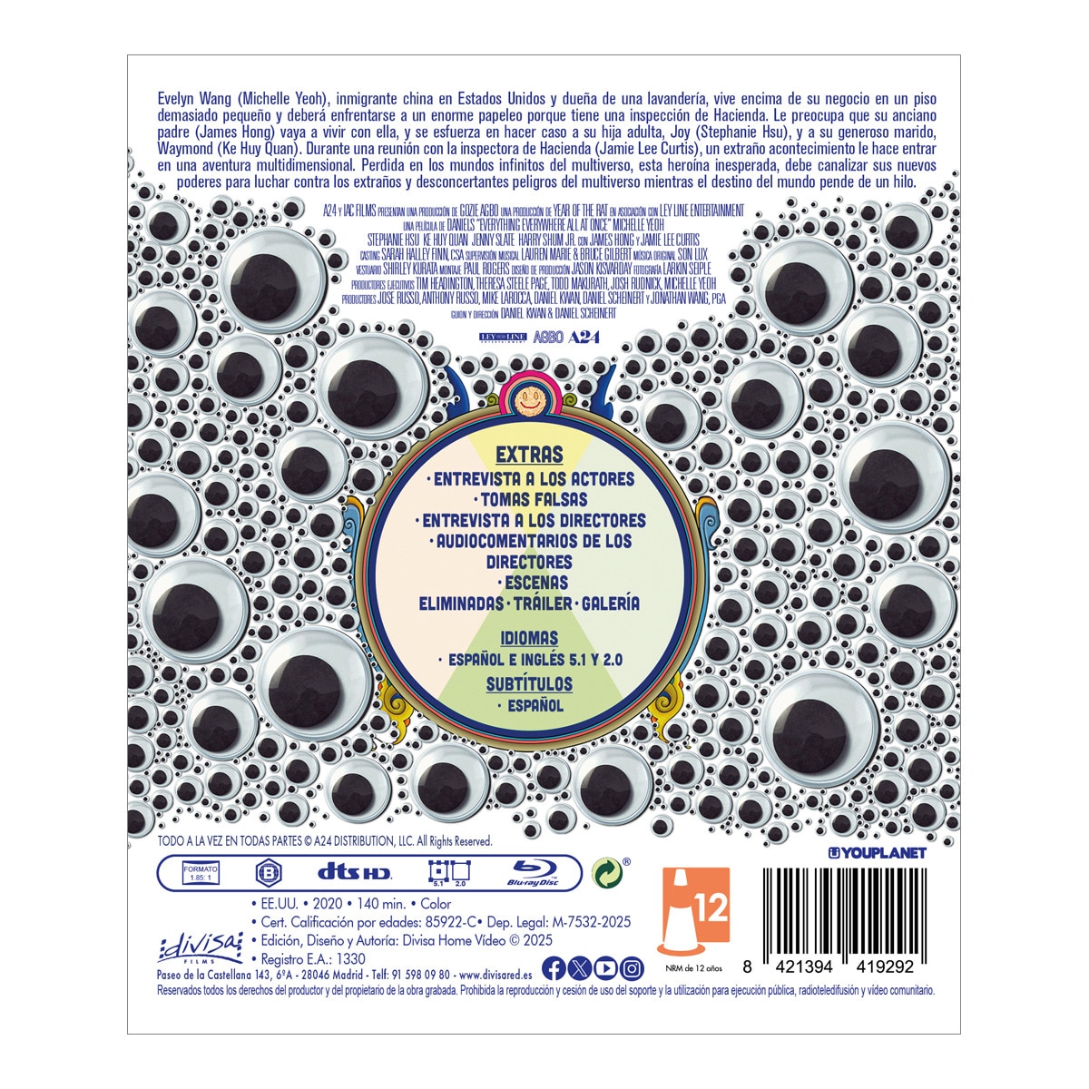 Todo a la vez en todas partes (Blu-Ray) · DIVISA RED S.A. · El