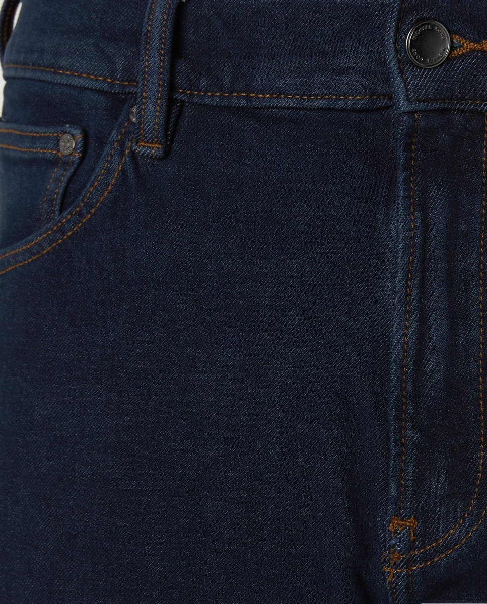 Jeans Straight - Azul Azul-índigo-5