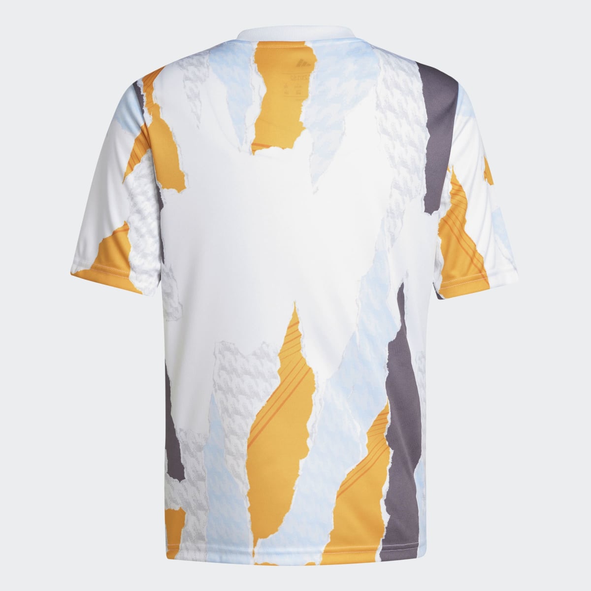 T-shirt de Aquecimento de Criança Real Madrid 24/25 Branco-9