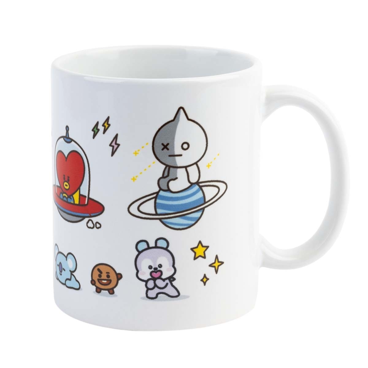 Caneca BT21 - Universtar Erik branco 4