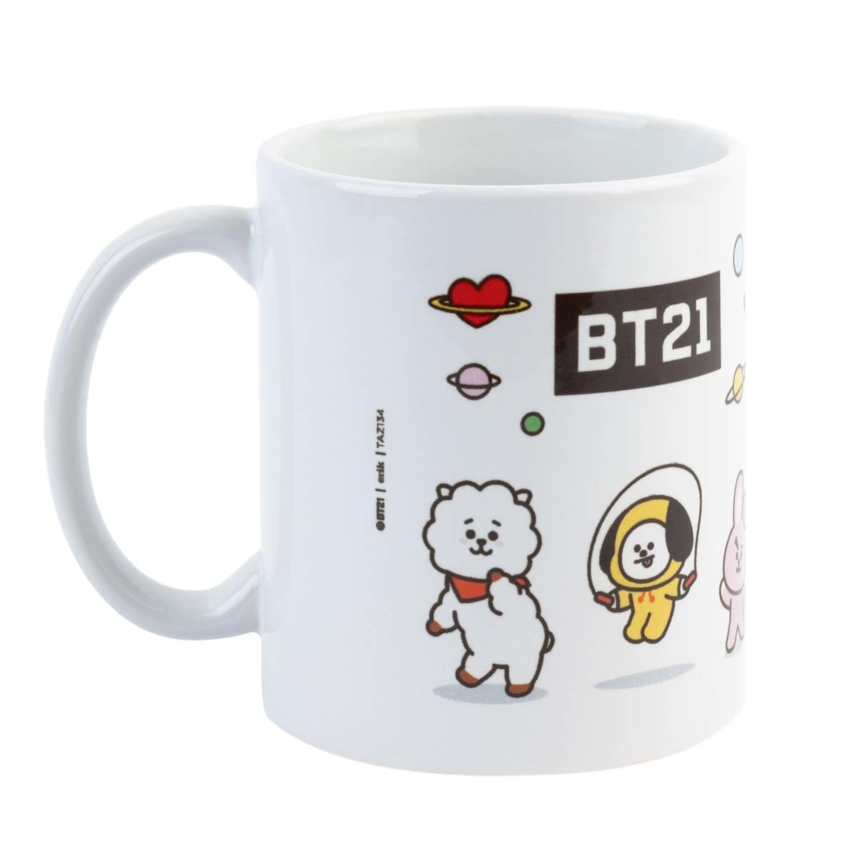 Caneca BT21 - Universtar Erik branco 3