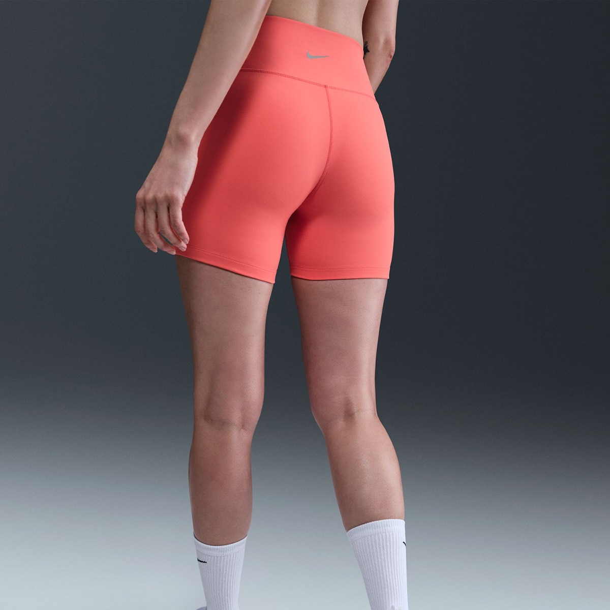 Leggings Tipo Calções de Mulher DF One 5'' Laranja-5