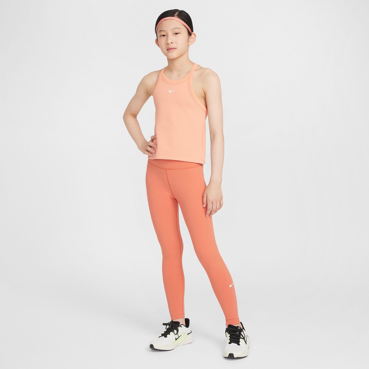 T-shirt de Menina Tank Bra Laranja-6