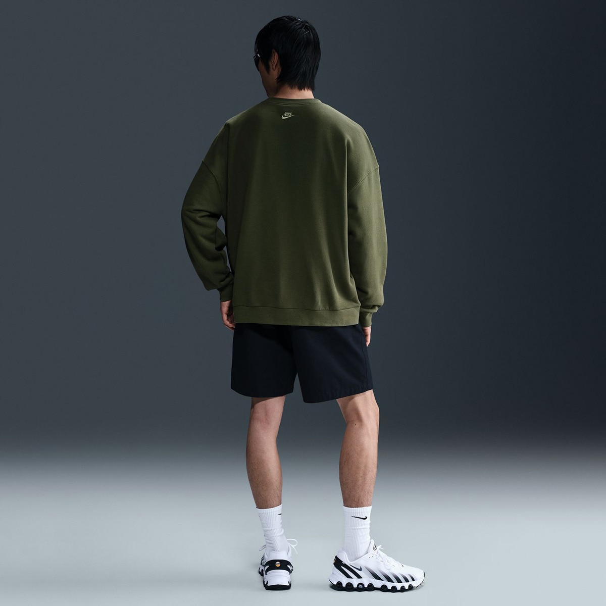 Sweatshirt de Homem Club OS Crew LBR Verde Azeitona-2