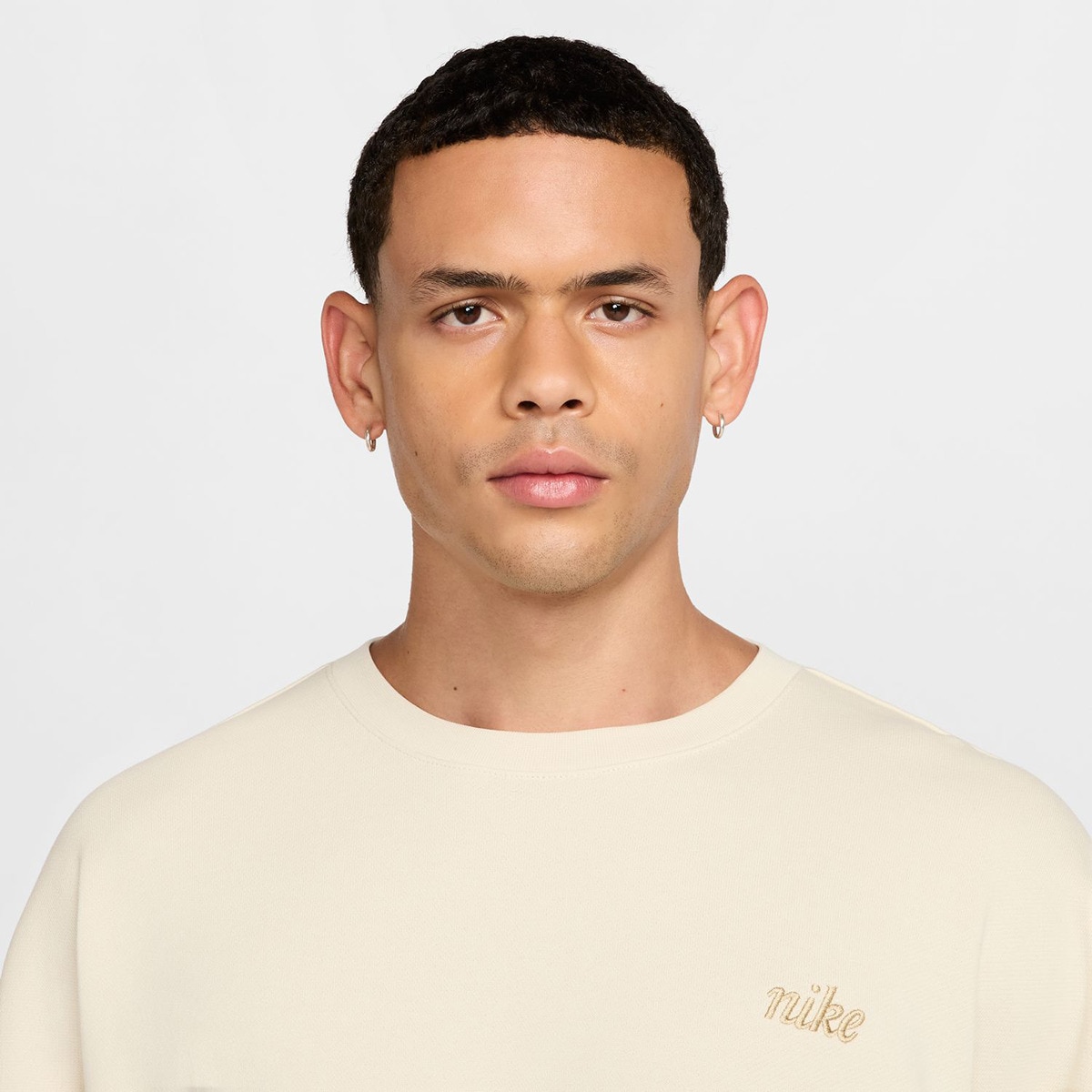 Sweatshirt de Homem Club OS Crew LBR Caqui-3