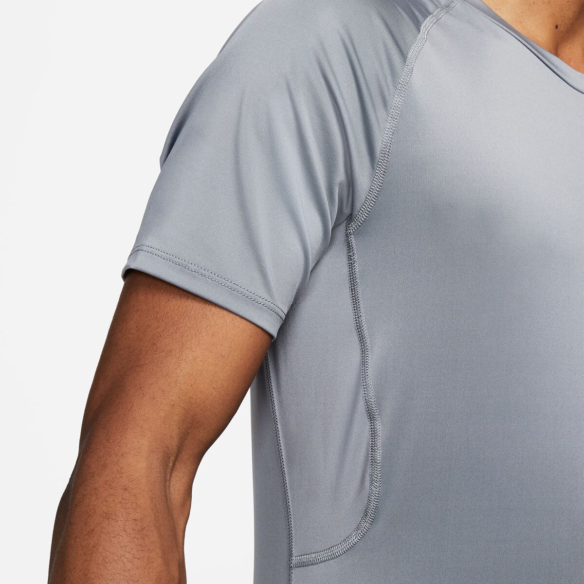 T-shirt de homem Pro Nike Cinzento-4