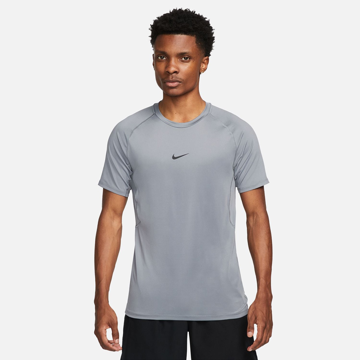 T-shirt de homem Pro Nike Cinzento-1
