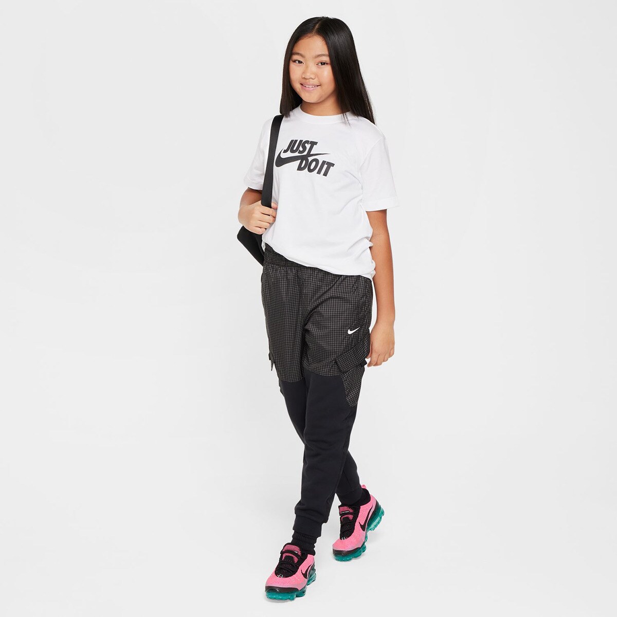 T-shirt de menino Sportswear Nike Branco-5