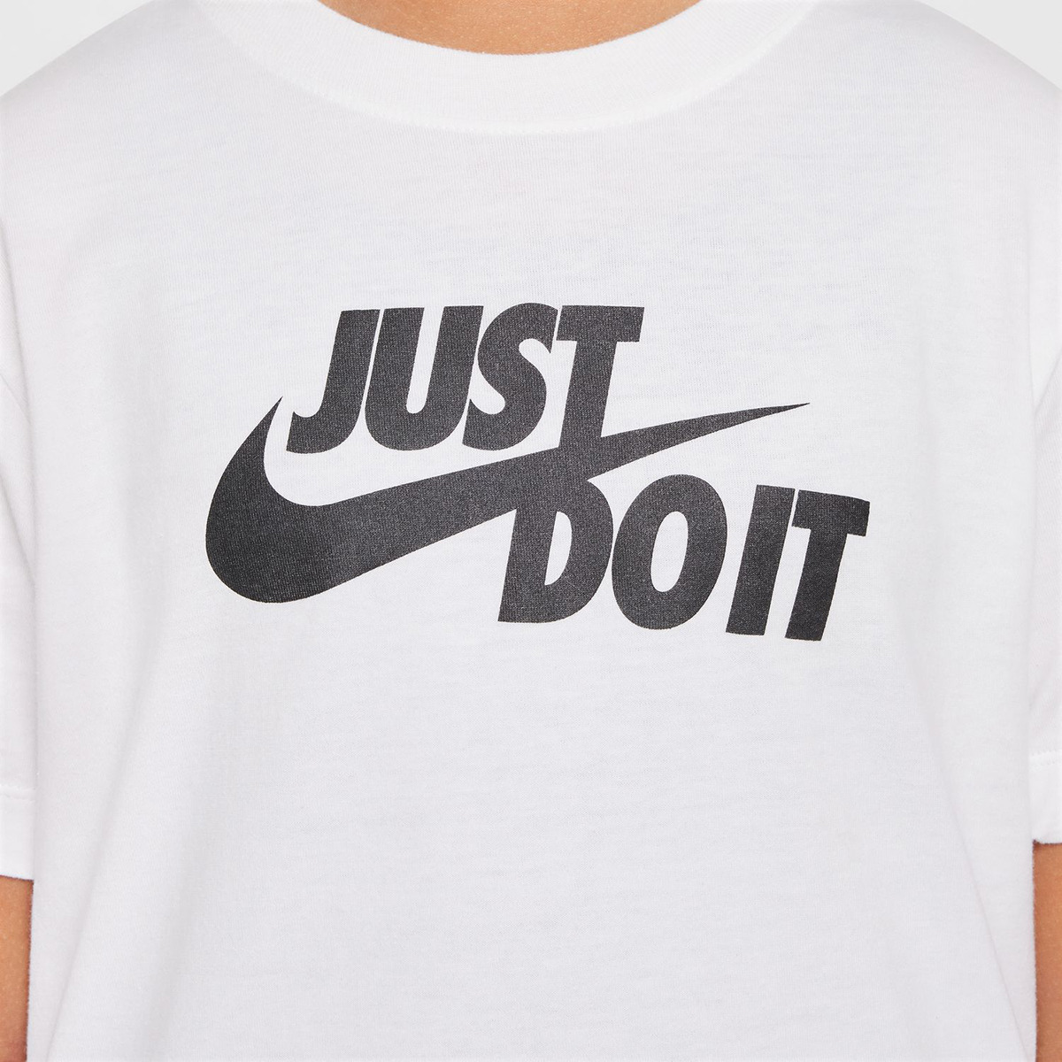 T-shirt de menino Sportswear Nike Branco-4